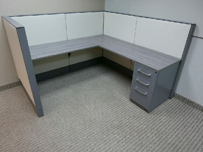 Refurbished Office Cubicles - Haworth Premise - Image 3
