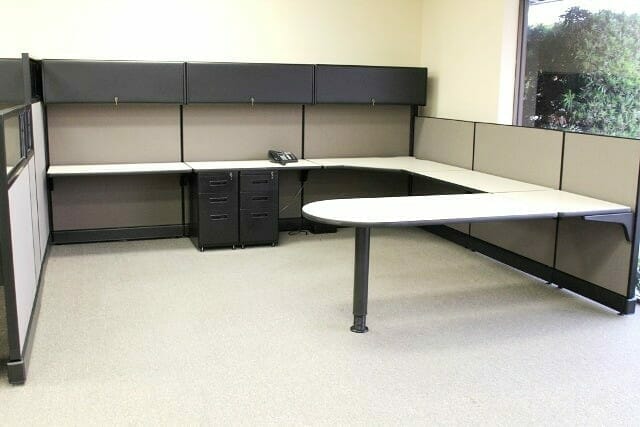 Used Herman Miller AO2 office cubicles - Image 6