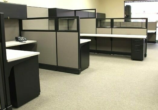 Used Herman Miller AO2 office cubicles - Image 9