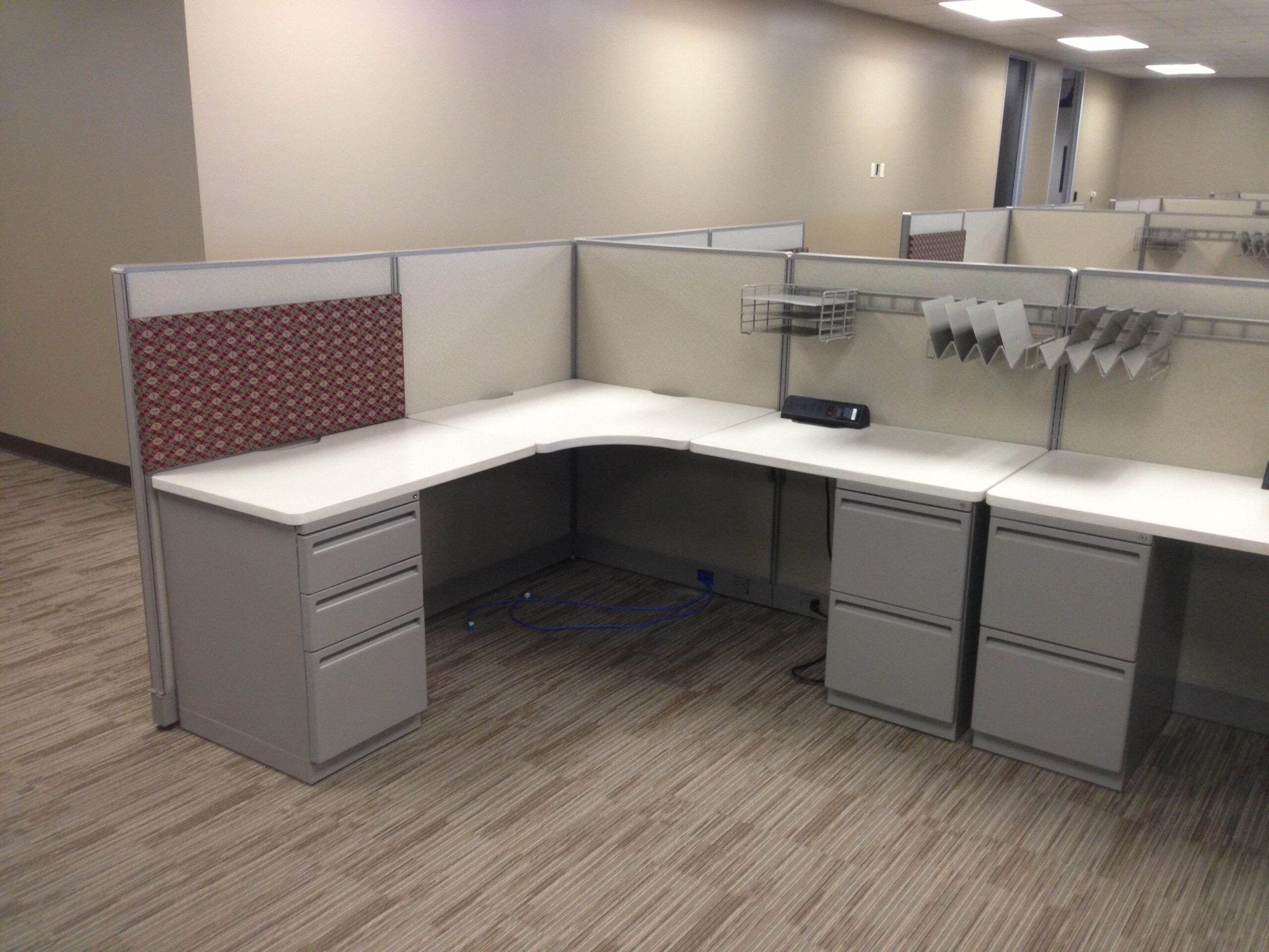 Past Project Used Steelcase Avenir Cubicles -